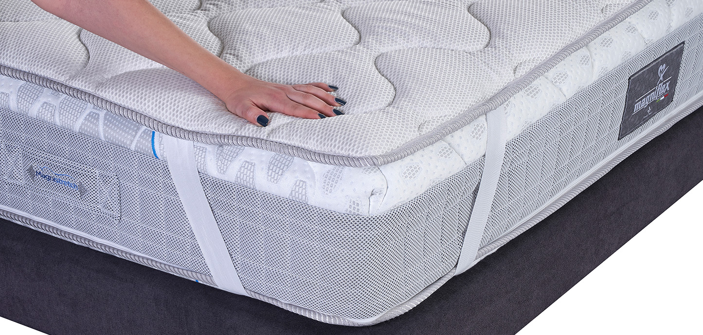 Topper Magniflex con fasce elastiche